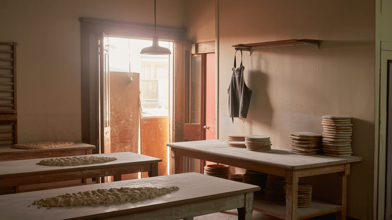 Bakery prep quiet